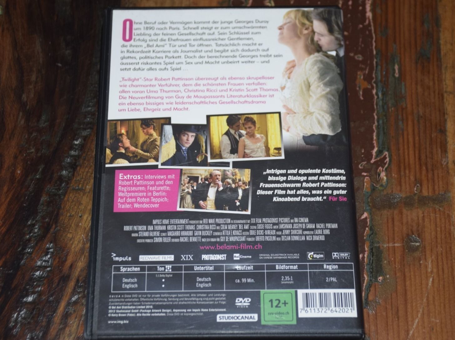 Tutti i DVDs: Bel Ami – Usato da Wetzikon ZH venduto da Wetzicardo25 1