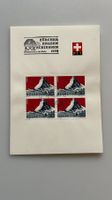 4er Bogen Helvetia Matterhorn 1966 30Rp. Knabenschiessen