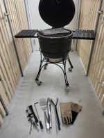 Kamado Joe Classic (Schwarz) – Keramikgrill + Zubehör