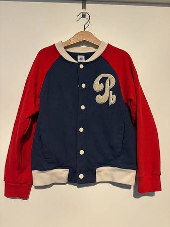 Teddy marine et rouge Petit Bateau Taille 8 ans