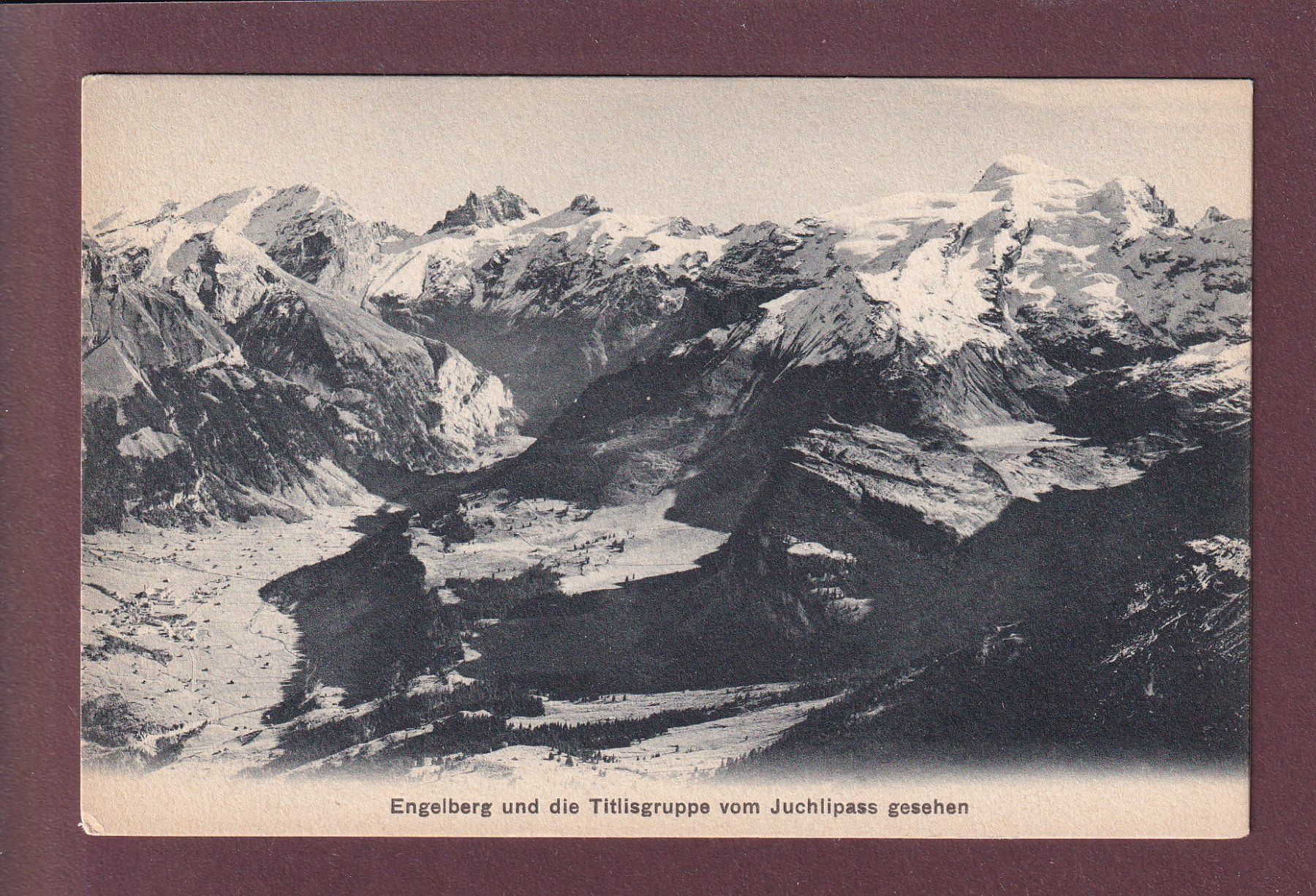 Cartes postales: ENGELBERG - Titlisgruppe – D'occasion à Pully par nicecards