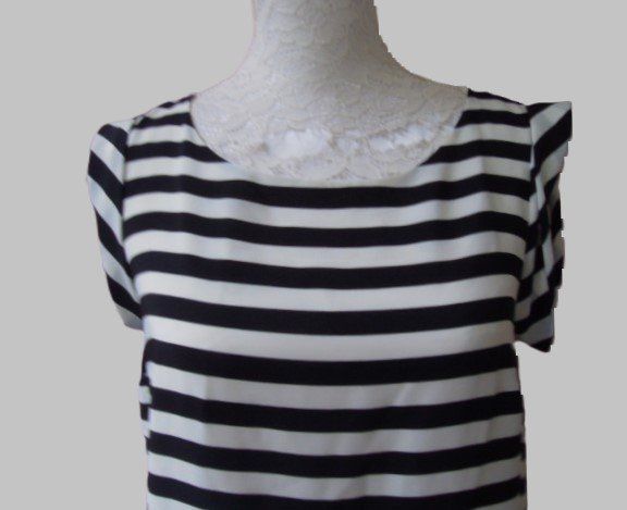 Vestiti: Gr. 34 / 36  KOTON Kleid schwarz weiss – Usato da Basel venduto da FRAU.ZAUBER.MOND 2