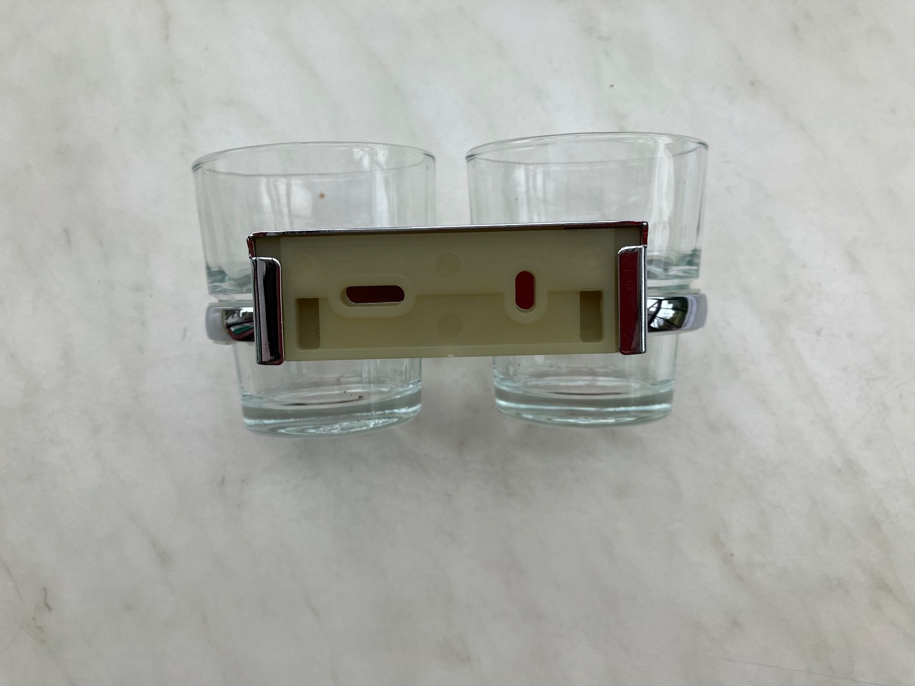 Altro per la casa: CHIC Doppelglashalter, Glas & Chrom - neu – Nuovo (secondo la descrizione) da Rüegsauschachen venduto da limek 3