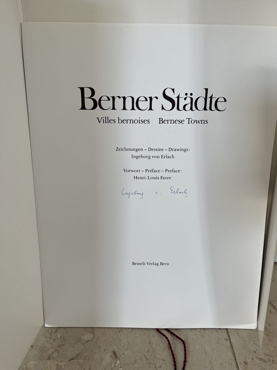 Foto & Immagini: Berner Städte - Illustrierter Bildband Ingeborg von Erlach – Usato da Winterthur venduto da Mmagu 1