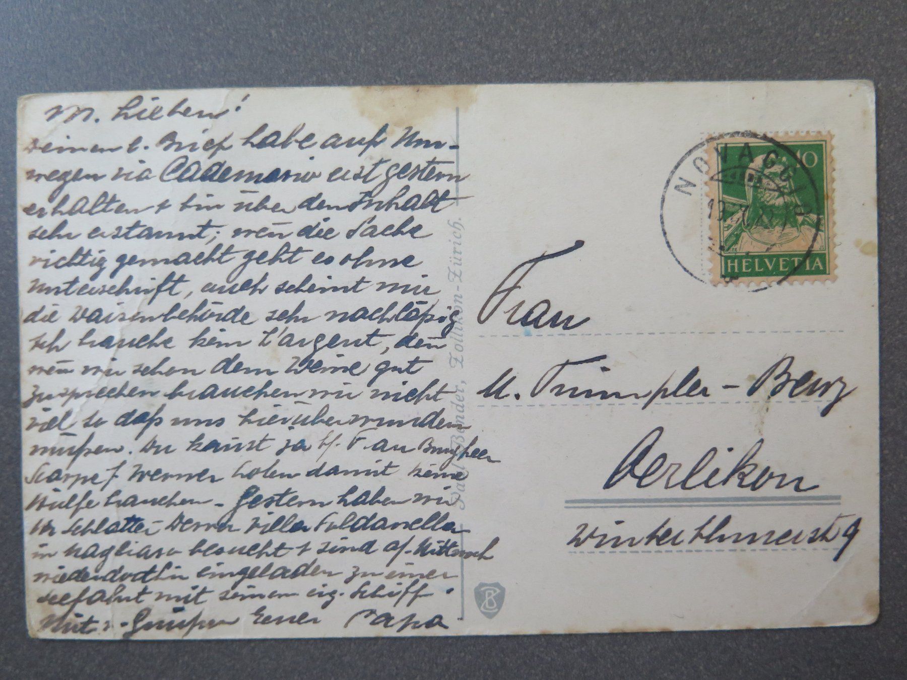 Cartoline postali: COSTUMI E CASE RUSTICHE TICINESI – Usato da Wittenbach venduto da lipasal 1