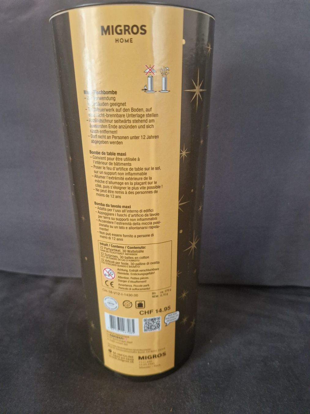 Lemax Tutte le decorazioni: Bombe de table maxi pour la fête - Tischbombe – Nuovo e nell'imballaggio originale da Villars-sur-Glâne venduto da Agnie80 1
