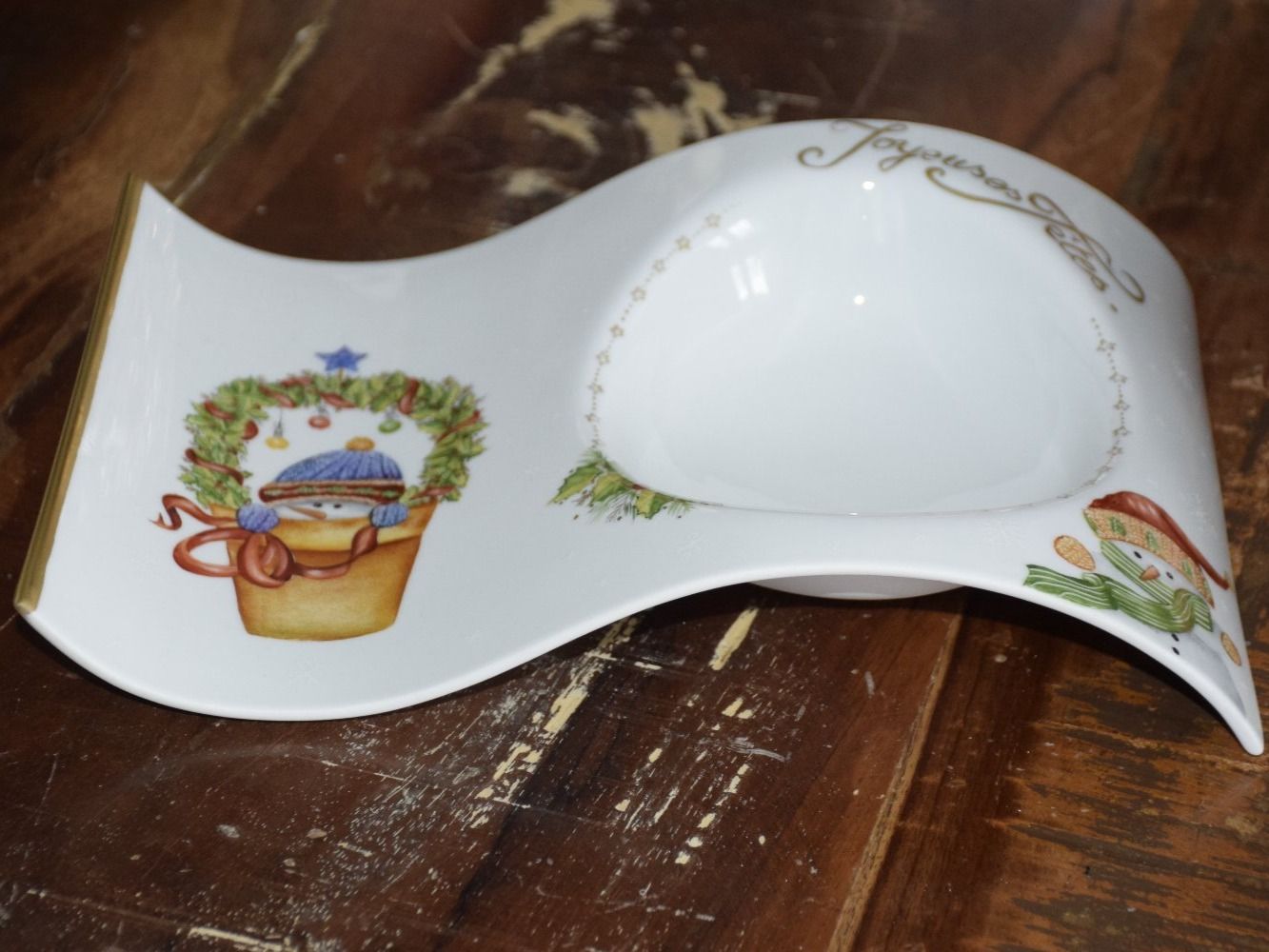 Piatti: Assiette décoration / Apéro " Joyeuses fêtes" – Usato da Wetzikon ZH venduto da Wetzicardo25 6
