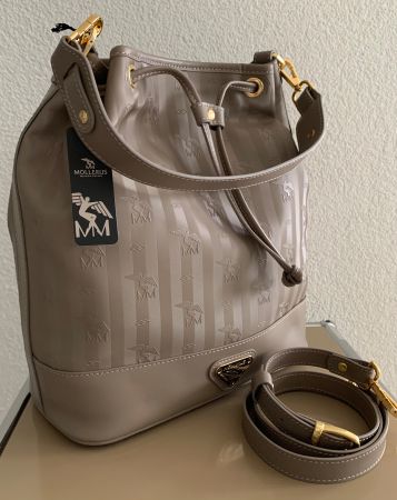 MAISON MOLLERUS Niesen taupe gold, NEU