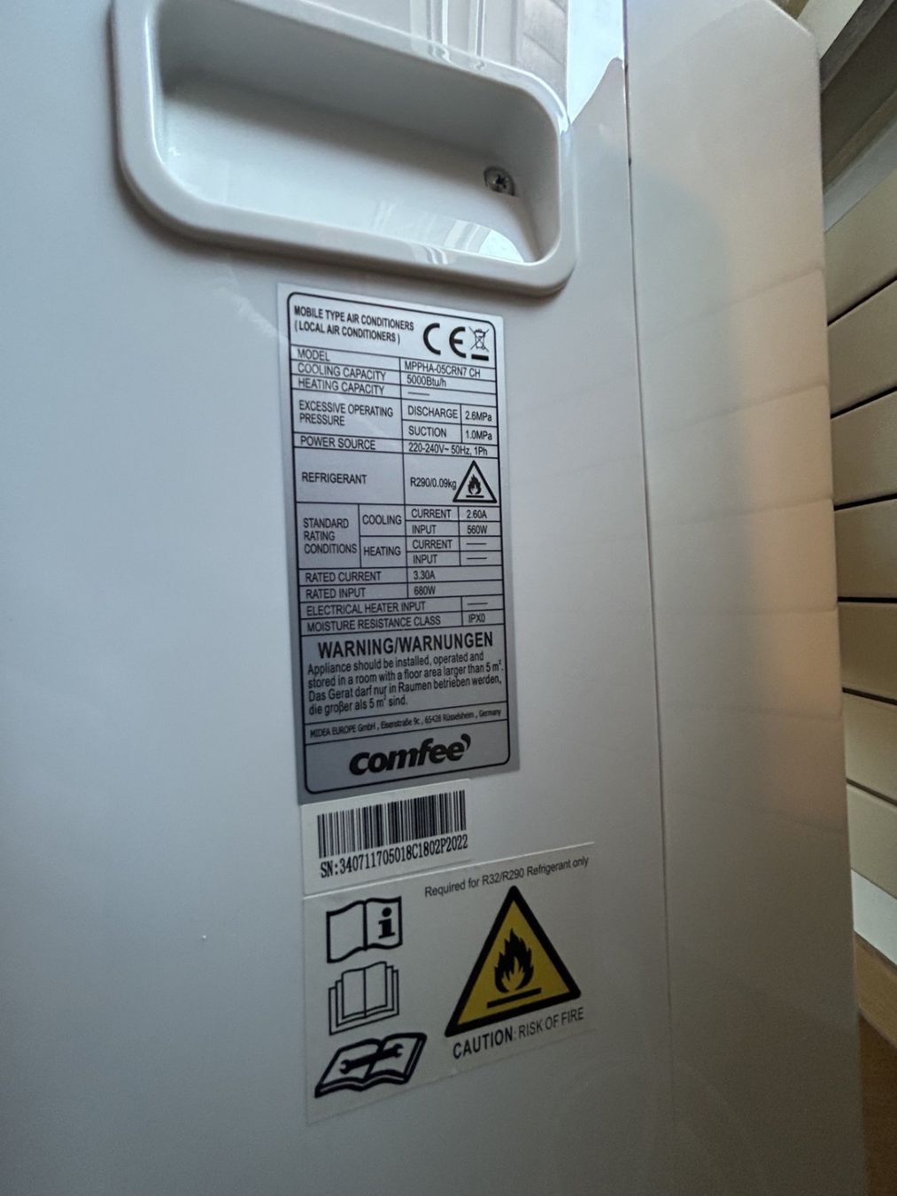 Climatiseurs: Comfee Klimagerät 5'000 – D'occasion à Dulliken par Superbad 7