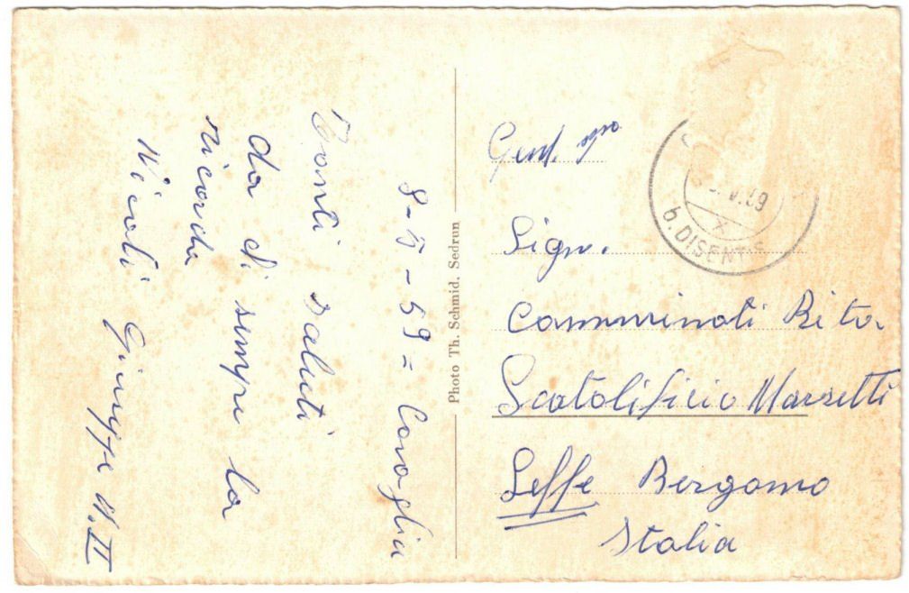 Cartes postales: Sedrun - Sessellift Cungieri – D'occasion à Binningen par Mountainrider 1