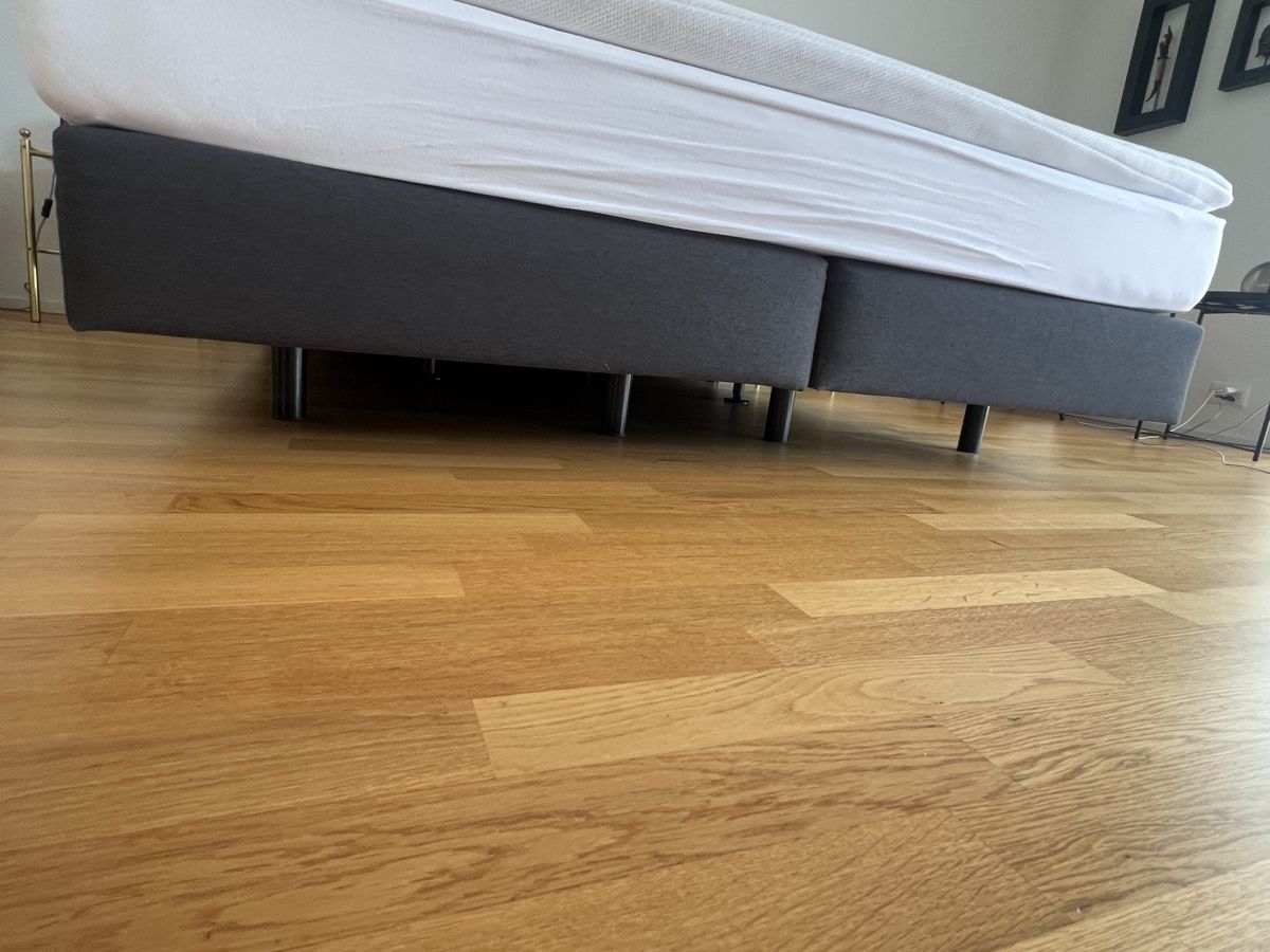 Letti: Boxspringbett 180x210 cm – dunkelgrau/anthrazit – Usato da Zug venduto da mon_77 5