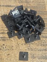 lego 2460 lot de 40 pièces Black Tile, Modified 2 x 2