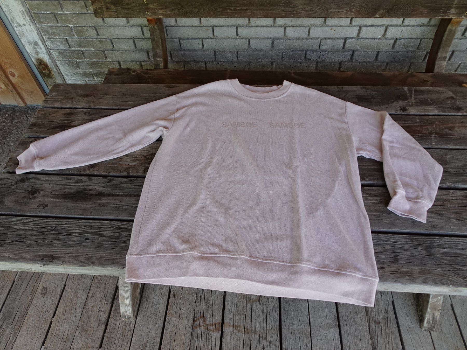 Samsøe Samsøe Pullover & Sweatshirts: Beiger Oversize Pulli von Samsøe Samsøe Gr. M - 423152 – Gebraucht aus Küssnacht am Rigi von Good4Deckeli