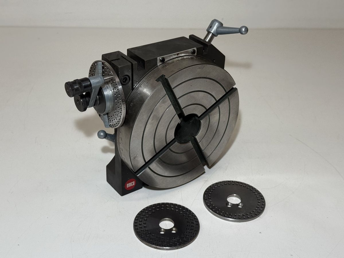 Emco Metall- & Schlosserei Sonstiges: Emco Teilapparat Rundtisch 150mm – Gebraucht aus Boswil von ABLagerBoswil