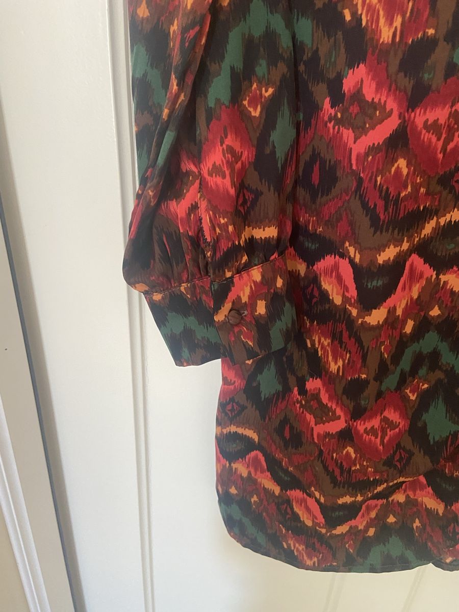 Vestiti: Kleid Lii&Lii gemustert mit Bindegurt, Grösse M – Usato da Bern venduto da rah_fpy5 2