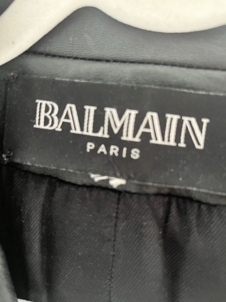 Balmain Giacche: Balmain Vintage Leder Blazer – Usato da Zürich venduto da aaaaaaaaa00 5