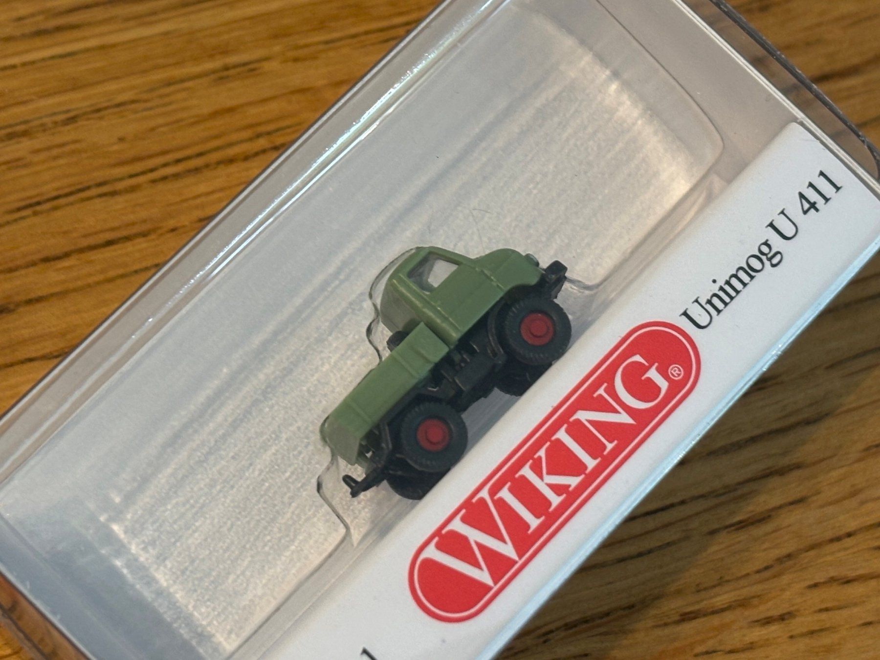 Modellini di ferrovie: M1199: Unimog (Spur N) – Nuovo e nell'imballaggio originale da Birsfelden venduto da Birs_25 1