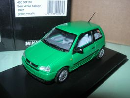 Seat Arosa Saloon 1997 grün metallic * Minichamps 1:43