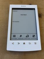 Lettore e-book Sony PRS-T2 , Weiss, Gebrauch mit Kabel.