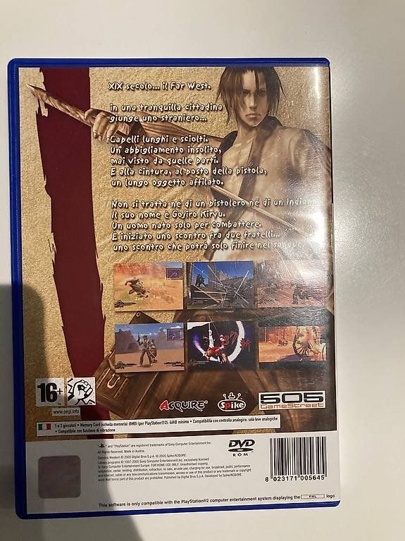 Giochi: Samurai Western PS2 – Usato da Bellinzona venduto da Yoichi 1