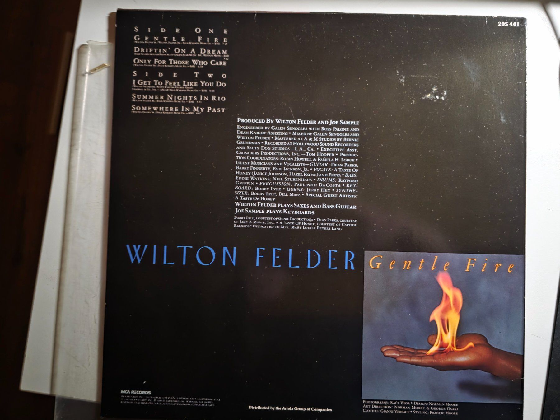 Dischi in vinile: Vinyl LP: Wilton Felder - Gentle Fire - 1983 – Usato da Walterswil BE venduto da Lonitti 3