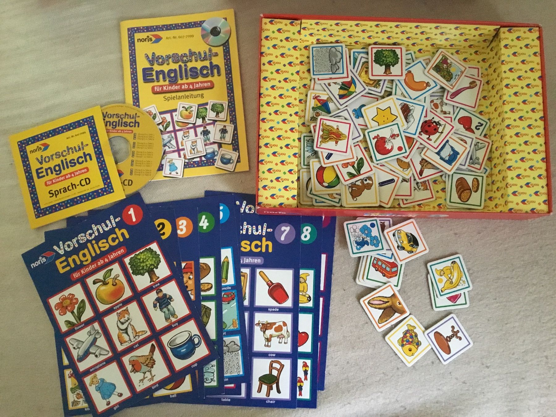 Giochi: 3 Lernspiele Englisch ab 4 Jahren – Nuovo (secondo la descrizione) da Diessenhofen venduto da quinto9 2
