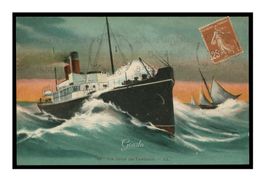 BATEAU DE PÊCHE - 1925 "Un coup de Tangage"