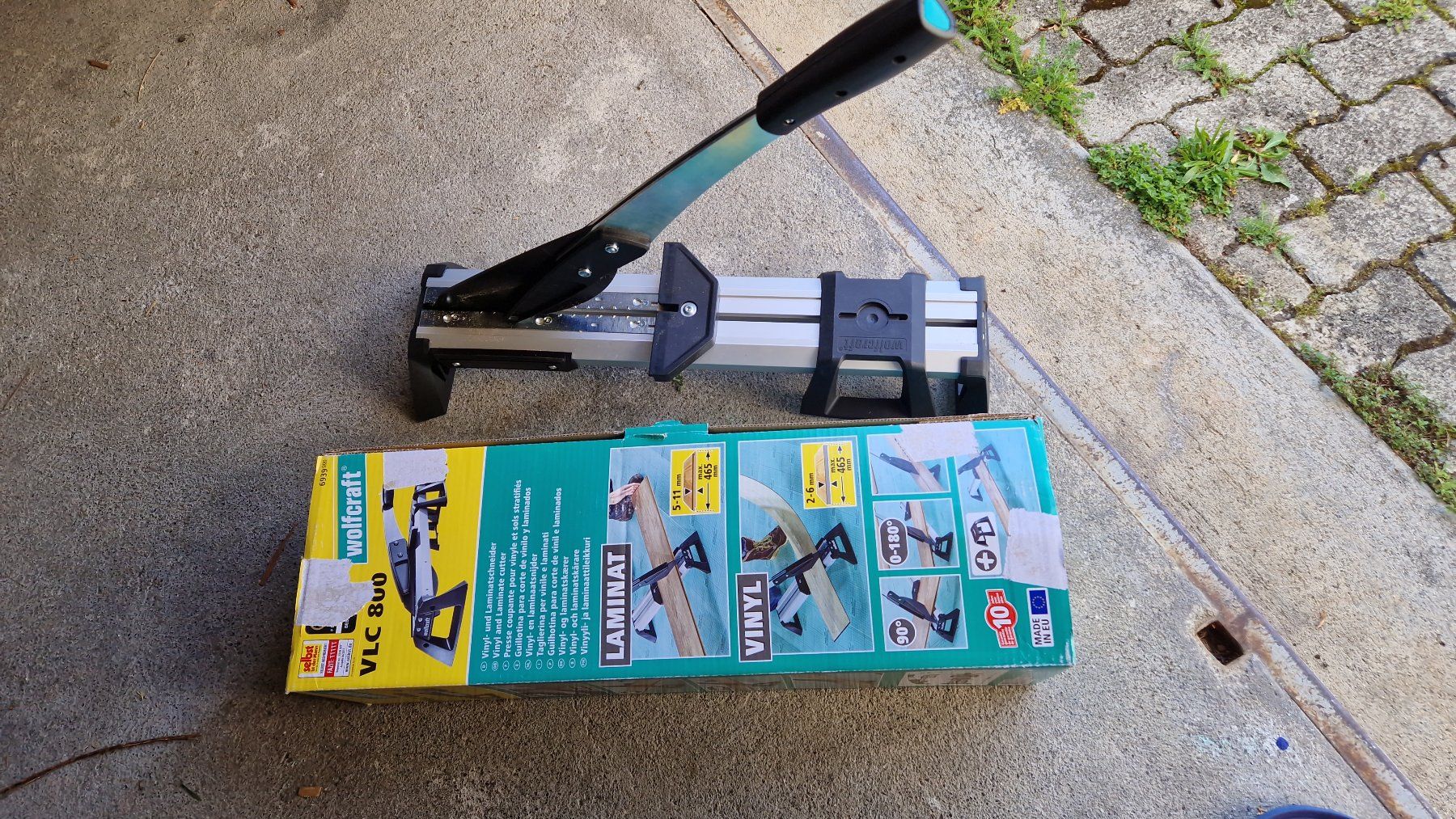 Wolfcraft Tutti gli attrezzi: Vinylschneider und Laminatschneider Wolfcraft VLC800 – Usato da Seewen SZ venduto da Rahmspinat 1