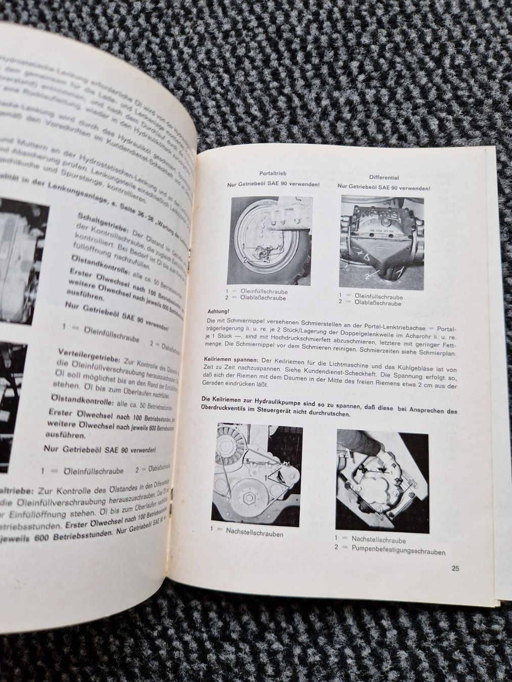 Kramer Trattori: Original Anleitung / ET-Liste Kramer Allrad Baggerlader 515 – Usato da Dürnten venduto da Bachtel84 7