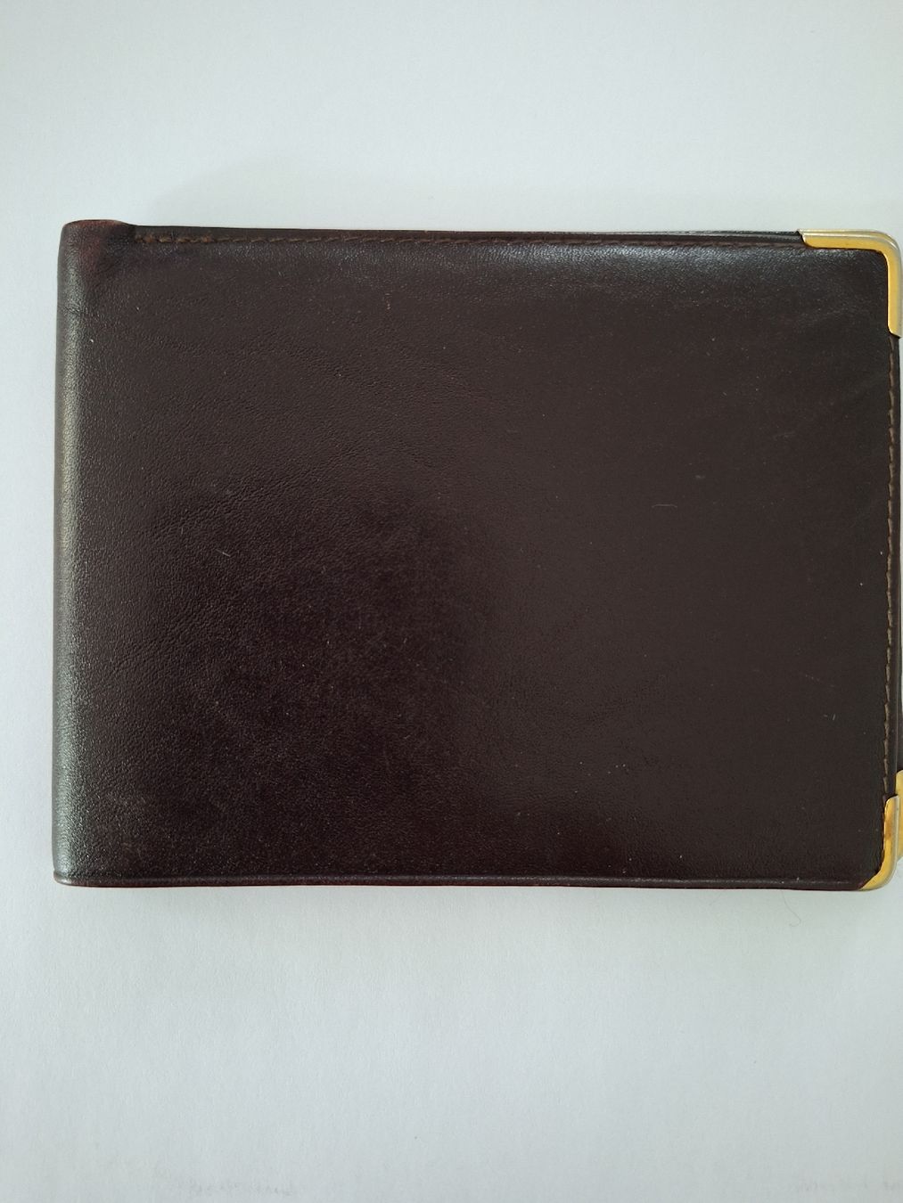 Brieftaschen: PORTEMONNAIE - Leder Dunkelbraun – Gebraucht aus Steinhausen von togoraul123