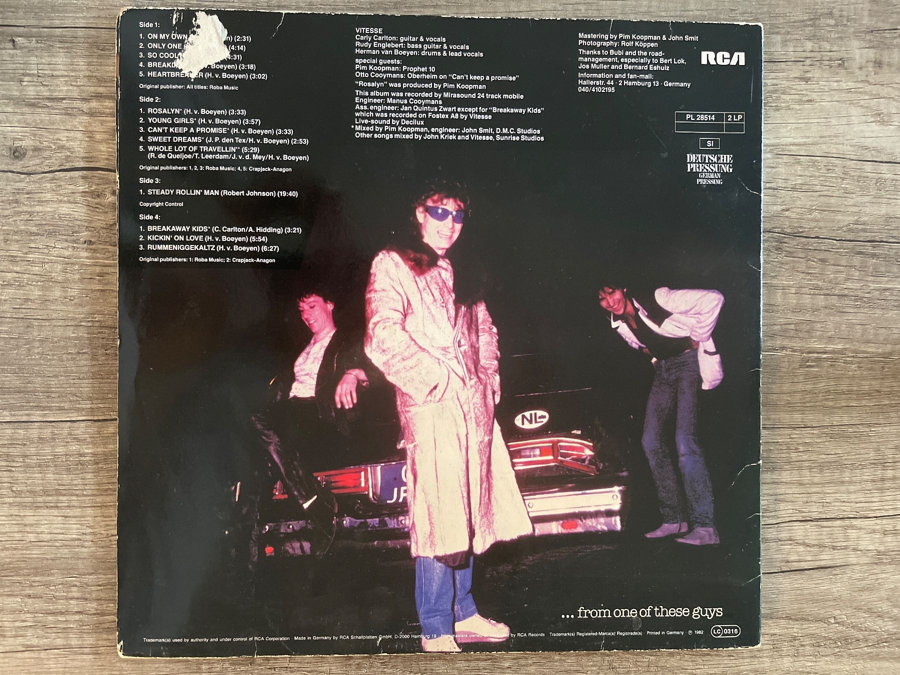 Dischi in vinile: 1365/Vitesse - Live in Germany – Usato da Frutigen venduto da Philippe_jsp 1