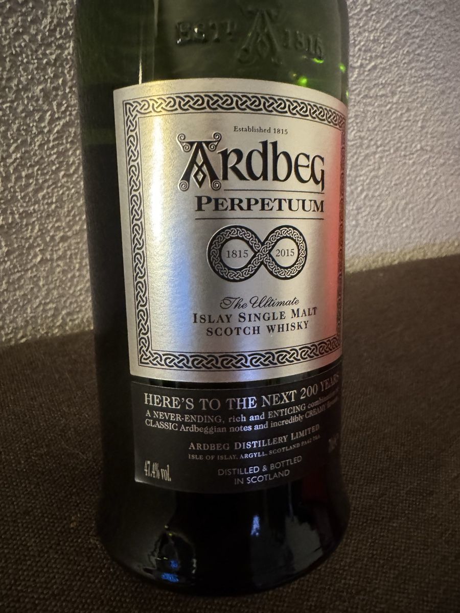 Ardbeg Bevande alcoliche: Ardbeg Perpetuum Limited Edition 2015 Whisky – Nuovo e nell'imballaggio originale da Hergiswil NW venduto da wert721 4