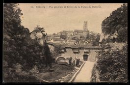 AK Fribourg, Vue générale et Entrée de la Vallée du Gotteron