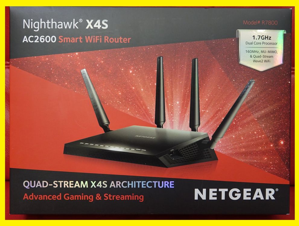 Netgear Nighthawk X4S AC2600 Smart WLAN Router (Gebraucht) in Basel für ...