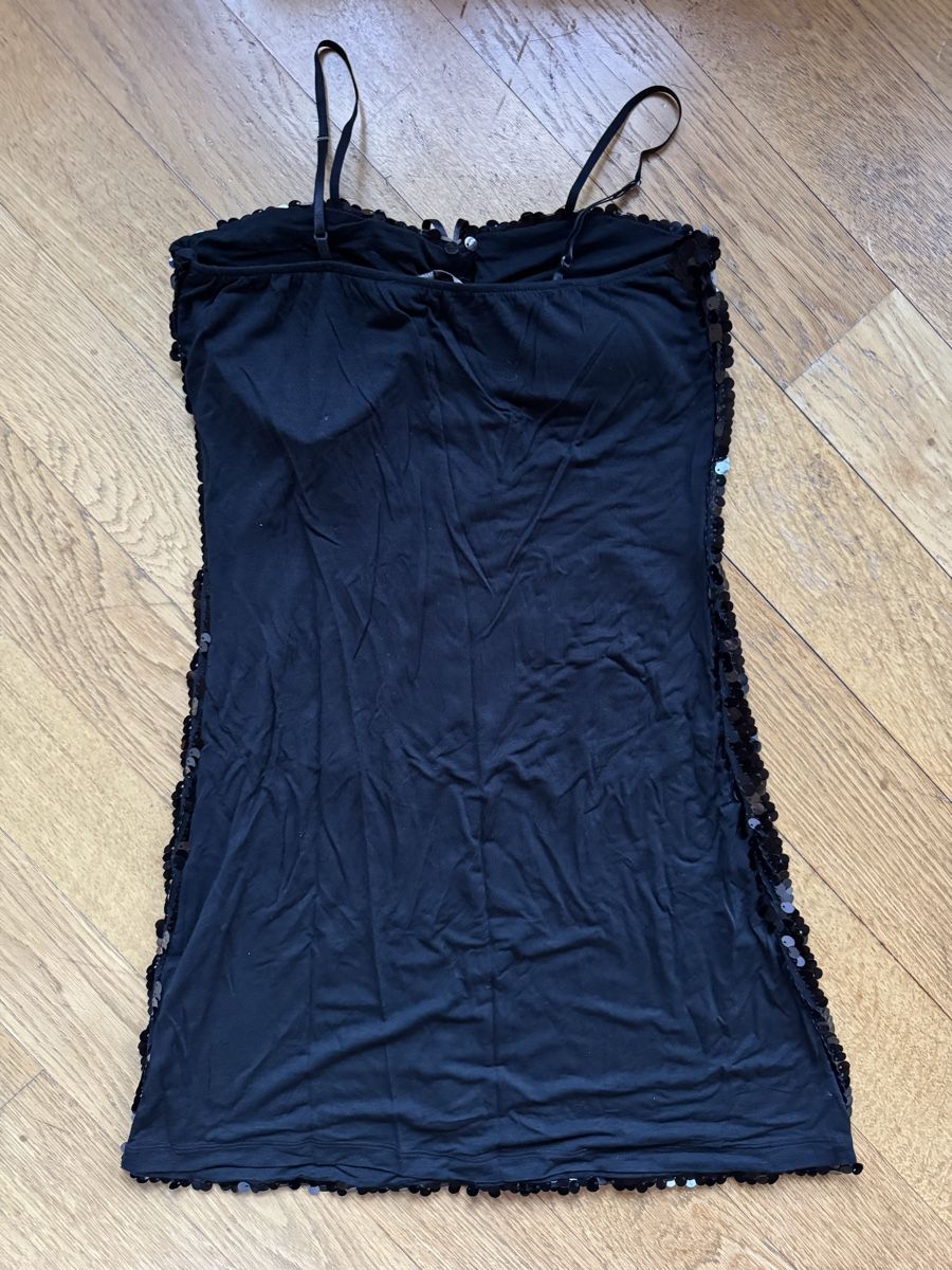 Robes: Schwarzes Paillettenkleid, strech – Neuf (Voir description) à Nesslau par laurazimtstern 4