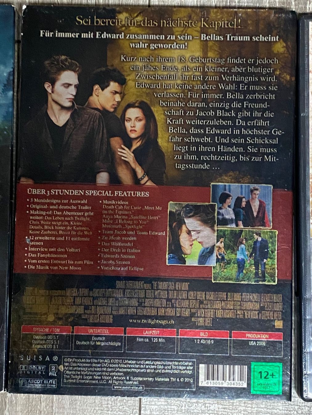 Tous les DVDs: Twilight New Moon + Eclipse + Breaking Dawn 6x – D'occasion à Muri b. Bern par AdidasCollector 2