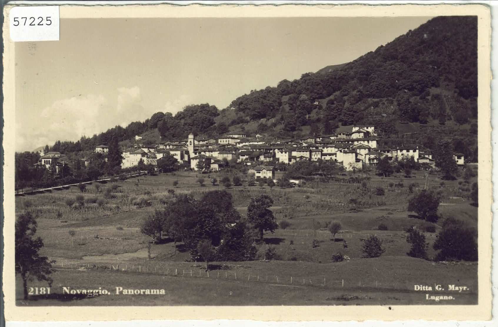 Ansichtskarten: Novaggio - Panorama – Gebraucht aus Ettingen von Kartenplanet