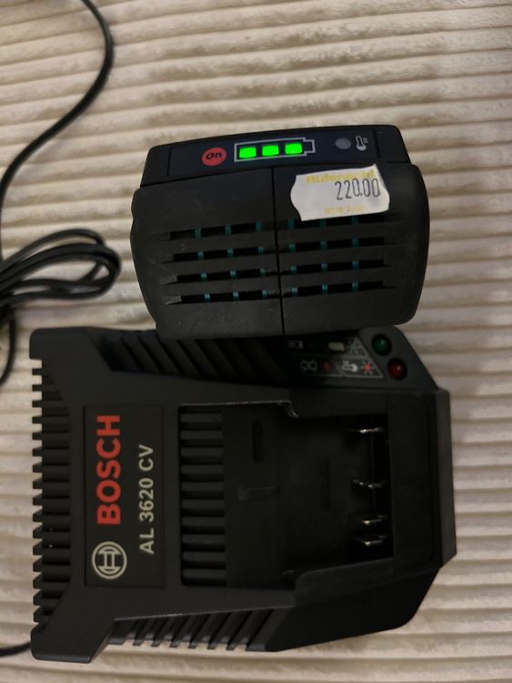 Bosch Ladegerät "AL 3620 CV" (Gebraucht) In Männedorf Für CHF 10 - Mit - 9