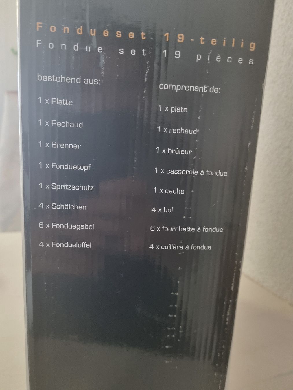 Küchengeräte: Fonduesett nie gebraucht – Neu und originalverpackt aus Wetzikon ZH von goldi1979 1
