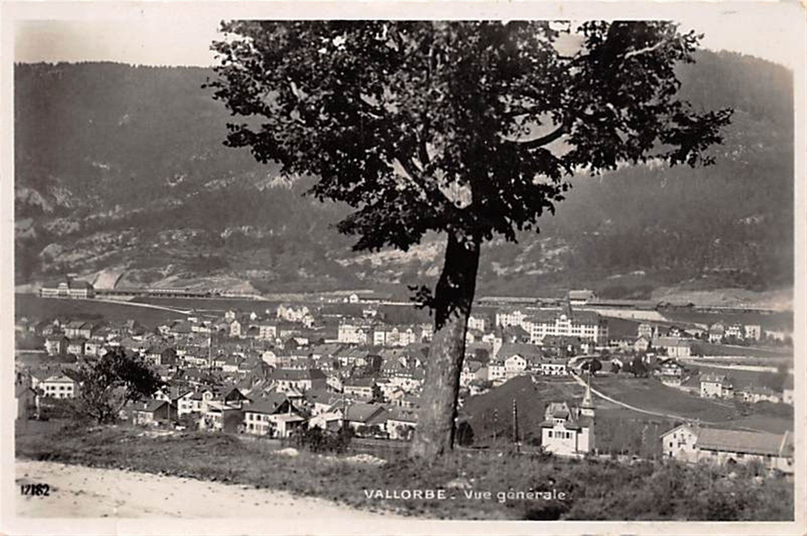 Cartes postales: Vallorbe, Vue générale – D'occasion à Ottikon b.Kemptth. par Neptun1974