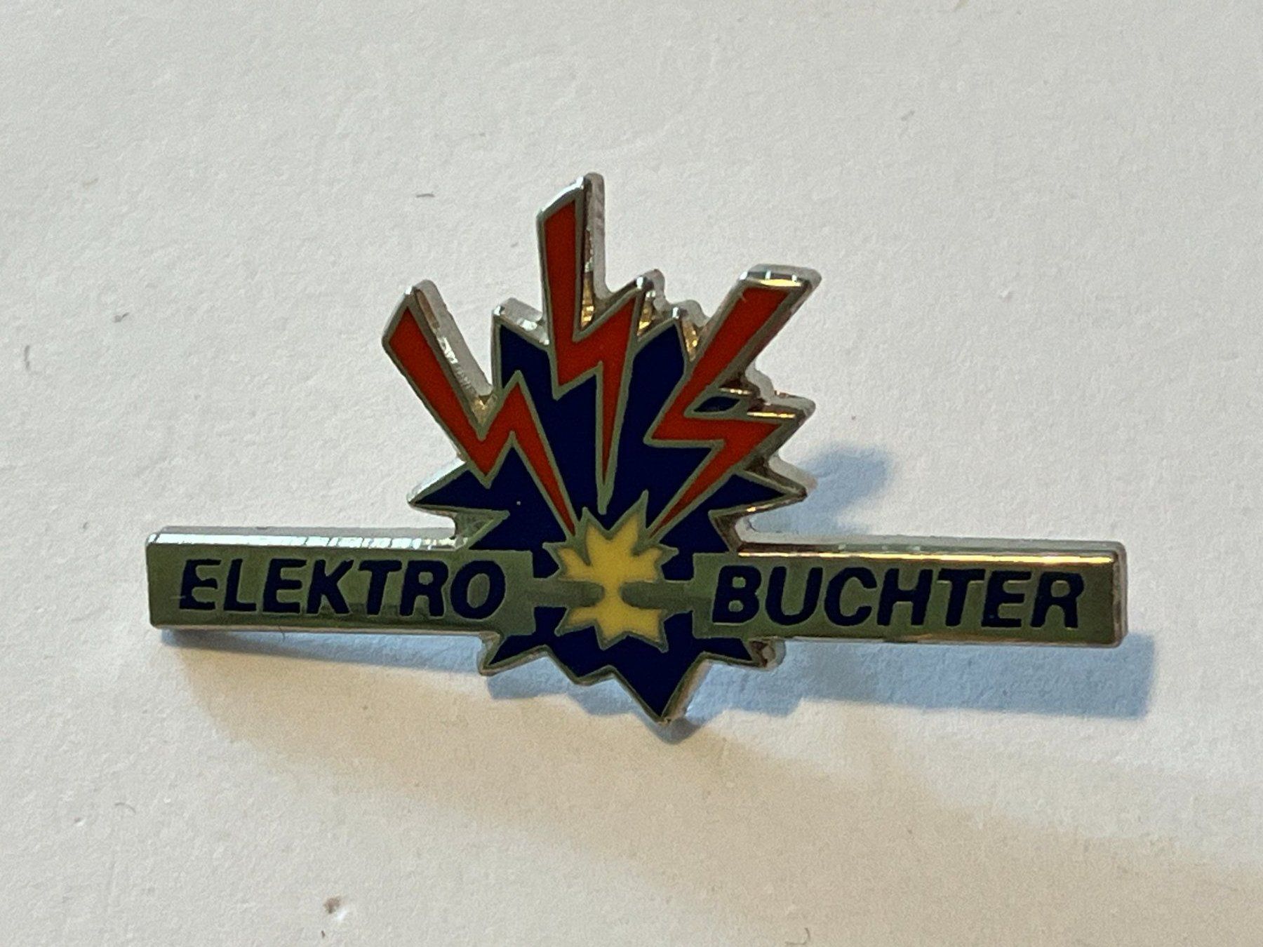 Placchette & Badge: 1 Pin Elektro Buchter – Usato da Basel venduto da djwwpp