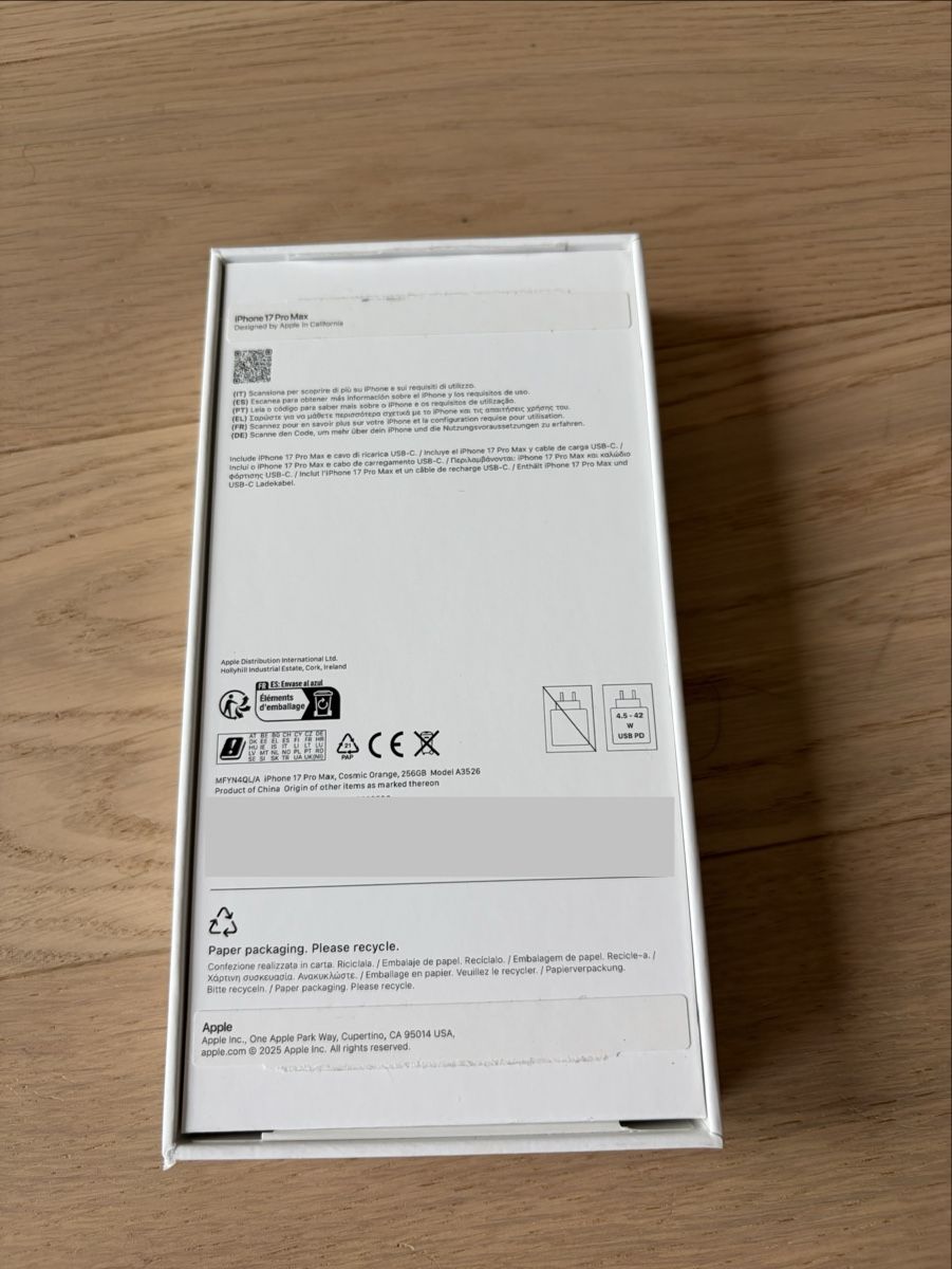 Apple Handys / Smartphones: Apple iPhone 17 Pro Max Orange 256 GB – Gebraucht aus Horw von kuto_swiss 5