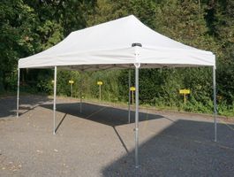 caretent Faltzelt Alu Top 3 x 6 m PVC