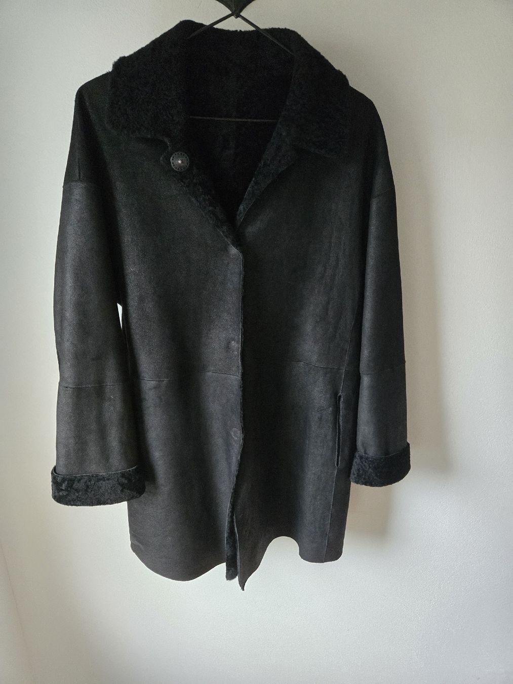 Mäntel: Lammledermantel Gr. 38 schwarz Iris von Arnim – Neu (gemäss Beschreibung) aus Niederhasli von Madame000 1
