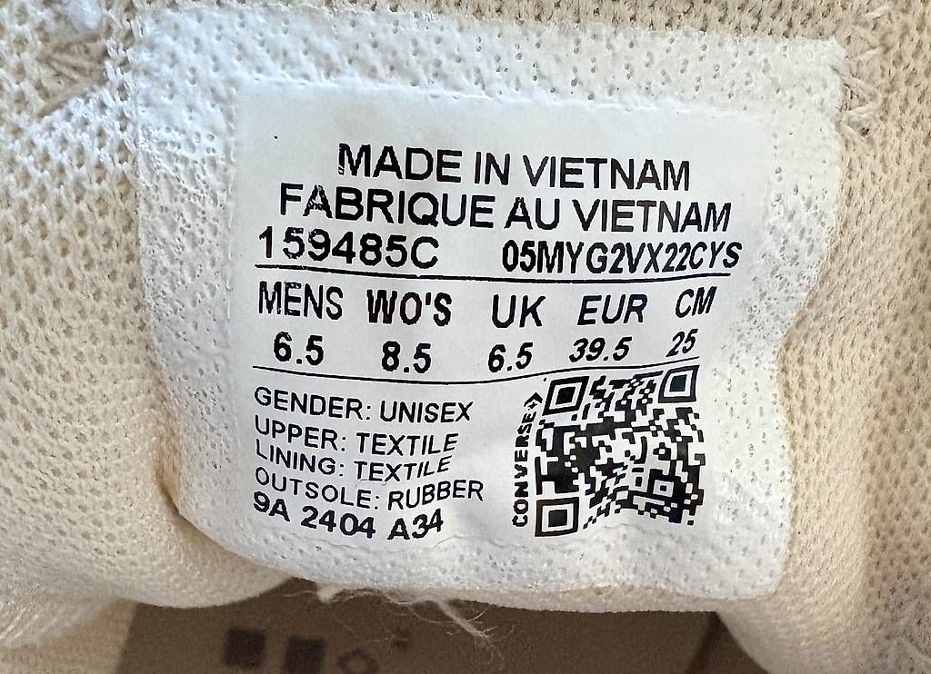 Scarpe da uomo: Converse Sneaker low, Grösse 39.5 – Usato da Sissach venduto da Frajas 4