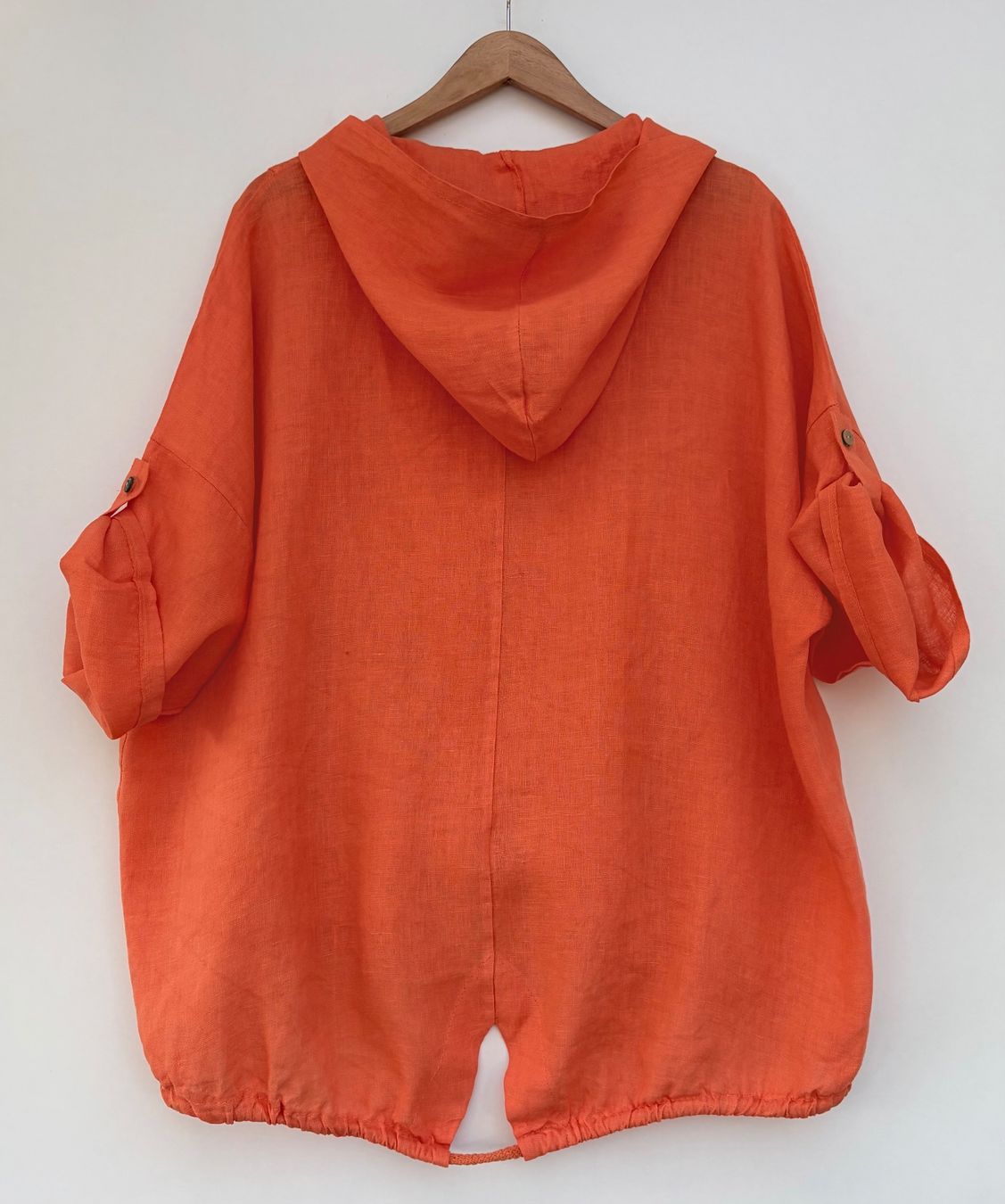 Giacche: Made in Italy Leinen Oversized Jacke – Usato da Unterägeri venduto da Jutka_04 2
