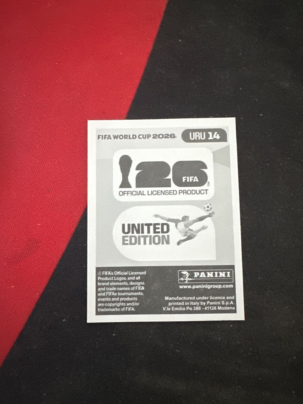 Panini Carte collezionabili: Panini FIFA WM 2026 Sticker - URU 14 – Usato da Sulz AG venduto da DealWerk 1