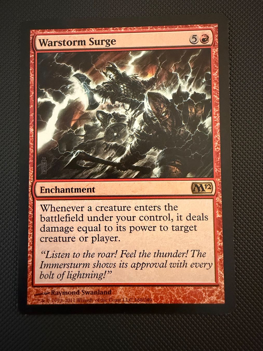 Magic The Gathering Carte collezionabili: Warstorm Surge – Usato da Ulisbach venduto da joelsj