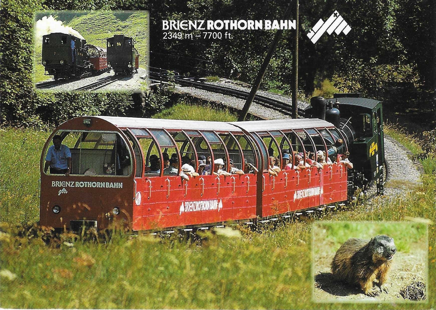 Cartoline postali: Brienz Rothorn Bahn – Nuovo (secondo la descrizione) da Rothrist venduto da Stranglehold