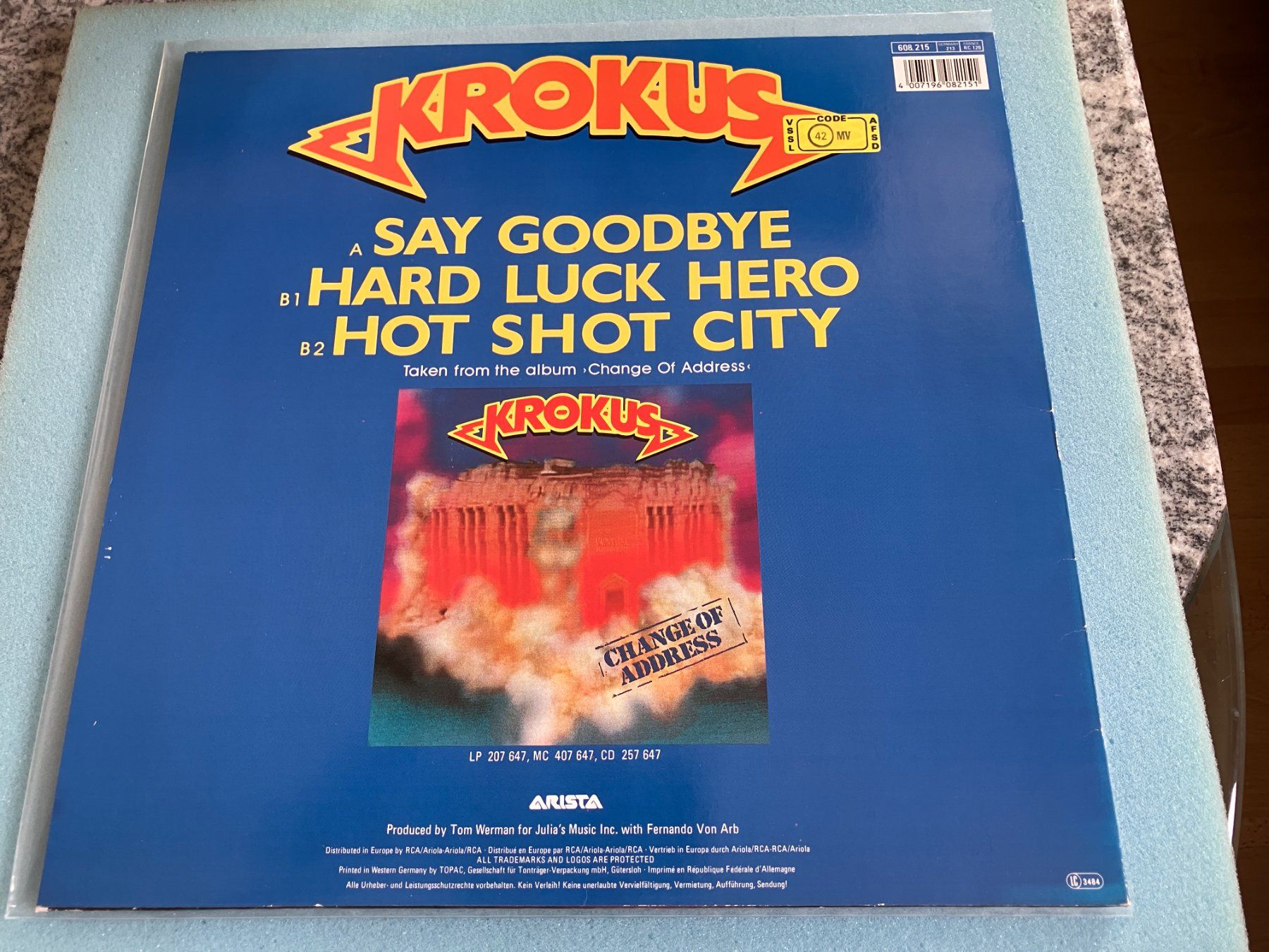 Dischi in vinile: Krokus – Usato da Aarwangen venduto da Jukebox3 3